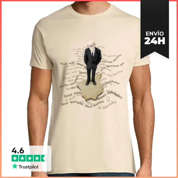 Camiseta Hombre Clásica Balsa De Piedra LaTostadora