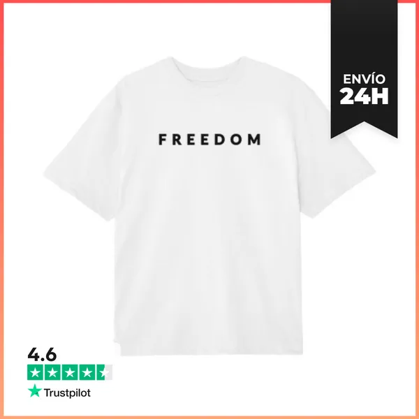 Camiseta Oversize Libertad LaTostadora