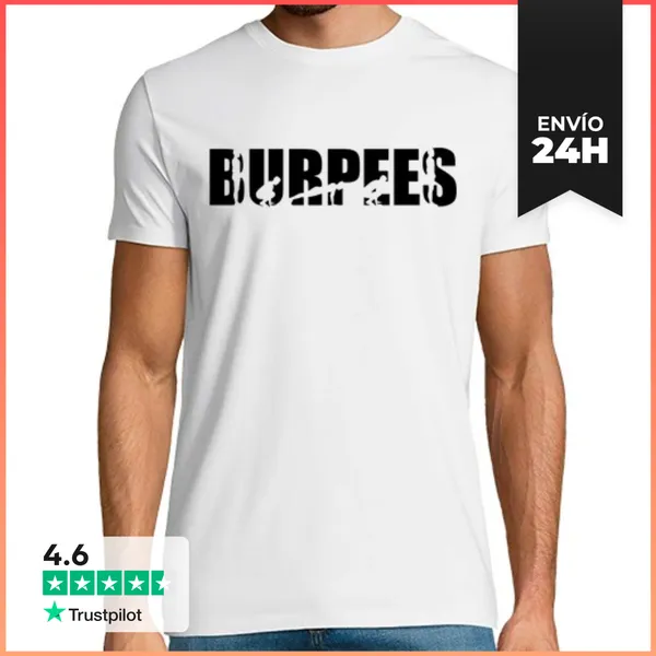 Camiseta Hombre Clásica Burpees LaTostadora
