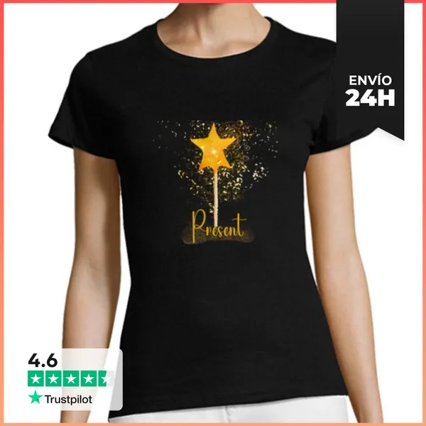 Camiseta Mujer Clásica Present LaTostadora