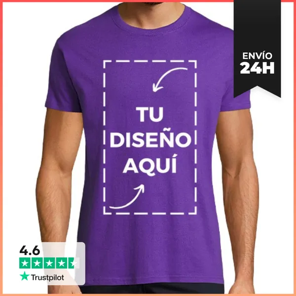 Camiseta Hombre Clásica Camiseta Hombre Personalizada LaTostadora