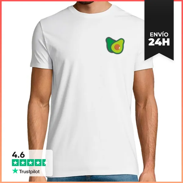 Camiseta Hombre Clásica AGUACATE LaTostadora