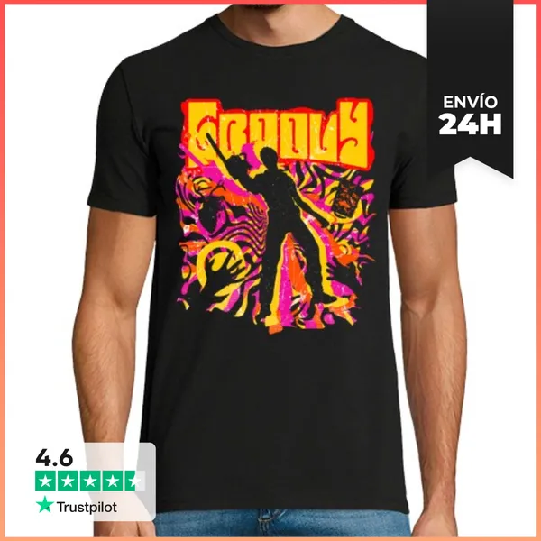 Camiseta Hombre Clásica Mantente Genial LaTostadora
