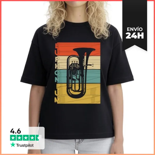 Camiseta Mujer Boxy Camiseta De Regalo Para Banda De Marcha De