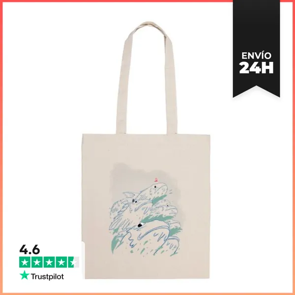 Bolsa De Tela PONYO RUN PONYO LaTostadora
