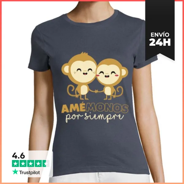 Camiseta Mujer Clásica Amemonos LaTostadora