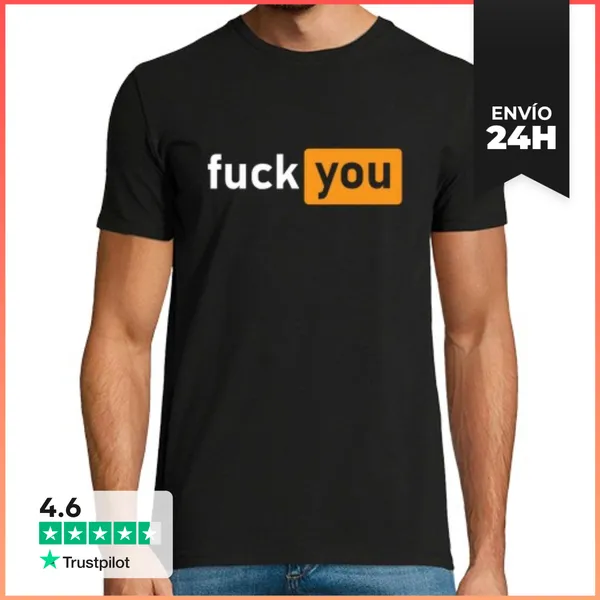 Camiseta Hombre Clásica Fuck You LaTostadora