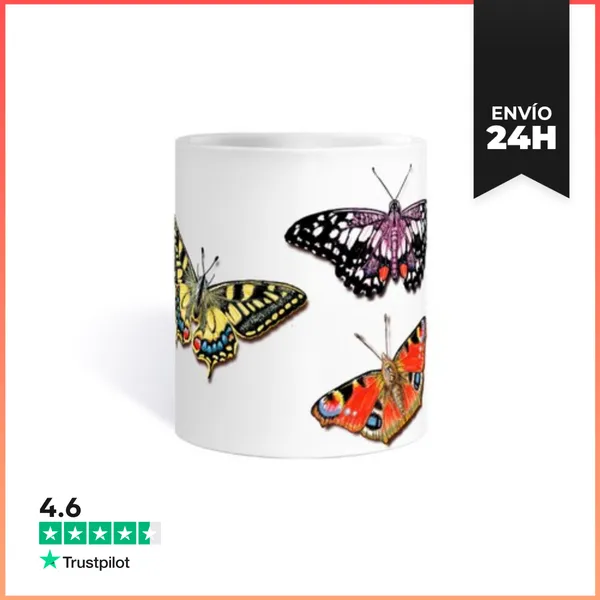 Taza Mariposas LaTostadora
