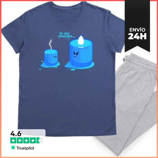 Pijama Te Veo Apagada LaTostadora