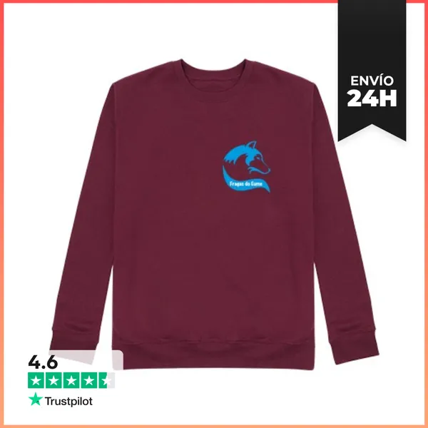 Sudadera Unisex Fragas Do Eume, Proxecto Lobo Sudadera Unisex.
