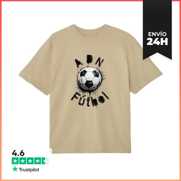 Camiseta Oversize ADN Fútbol LaTostadora