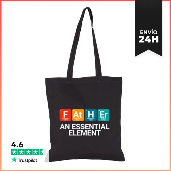 Bolsa De Tela Padre Un Elemento Esencial Química LaTostadora