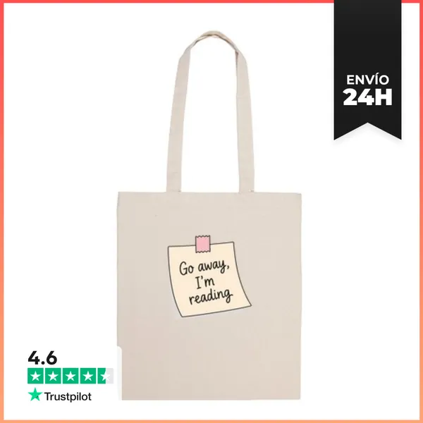 Bolsa De Tela ¡Déjame En Paz Estoy Leyendo! LaTostadora