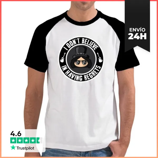 Camiseta Hombre, Estilo Béisbol Slash Regrets Beisbol Hombre