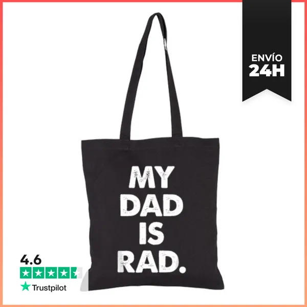 Bolsa De Tela Mi Papá Es Genial LaTostadora