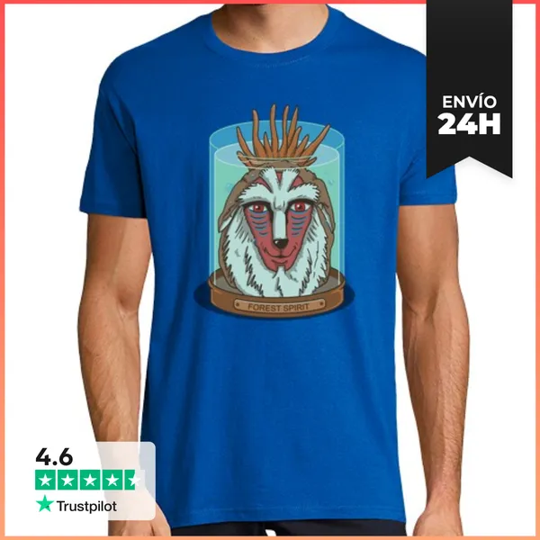 Camiseta Hombre Clásica Spirit Head LaTostadora
