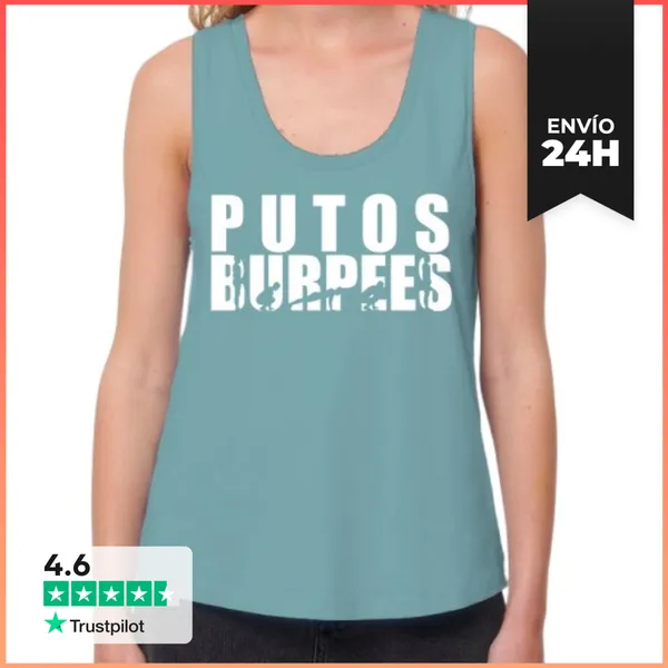 Camiseta Mujer Sin Mangas, Loose Fit CAMISETA MUJER SIN MANGAS