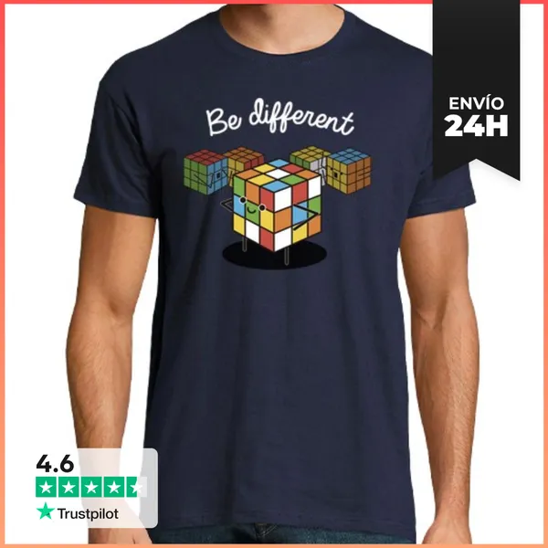 Camiseta Hombre Clásica Be Different LaTostadora