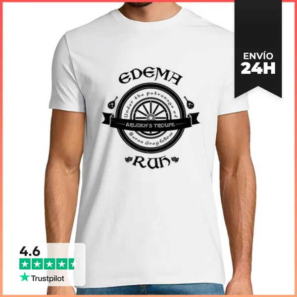 Camiseta Hombre Clásica Edema Ruh LaTostadora