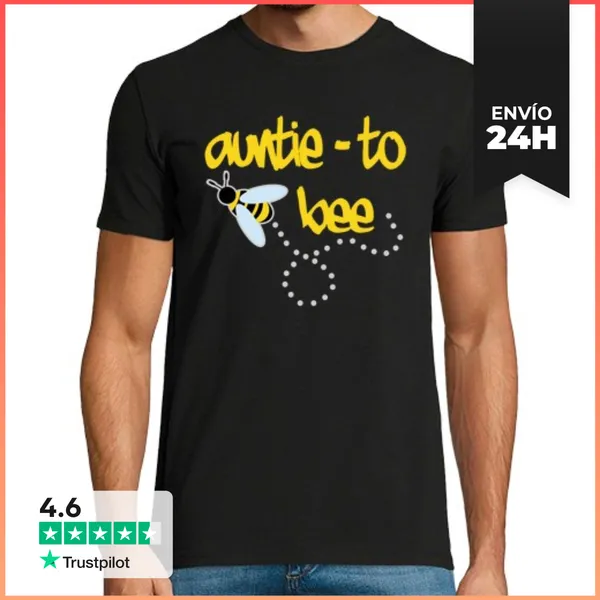Camiseta Hombre Clásica Tía A La Abeja LaTostadora