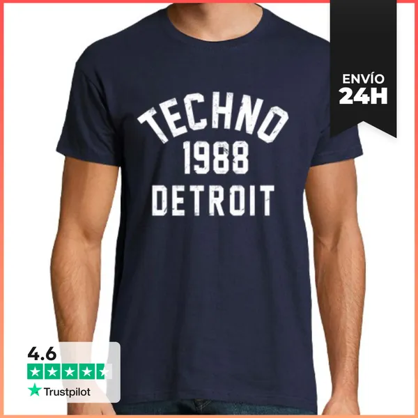 Camiseta Hombre Clásica Tecno LaTostadora