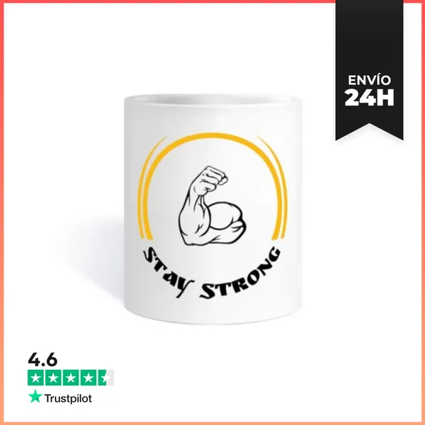 Taza Mantenerte Fuerte LaTostadora