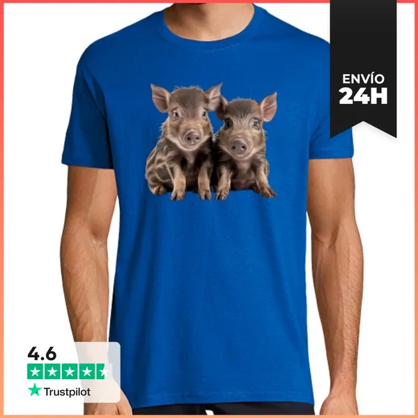 Camiseta Hombre Clásica Jabato LaTostadora