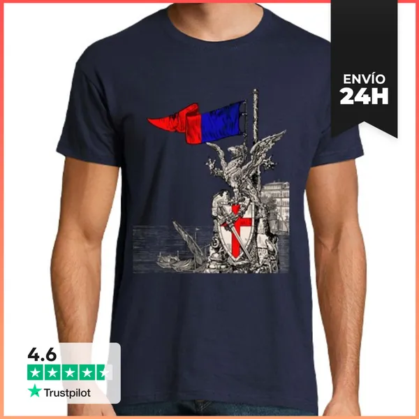 Camiseta Hombre Clásica Génova LaTostadora