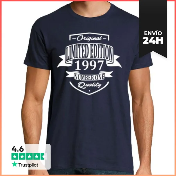 Camiseta Hombre Clásica Edición Limitada 1997 LaTostadora