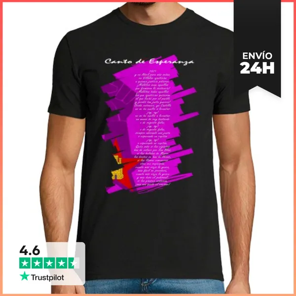 Camiseta Hombre Clásica Canto De Esperanza LaTostadora