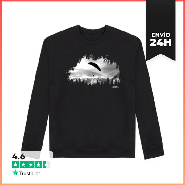 Sudadera Unisex Parapente LaTostadora