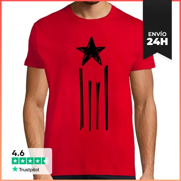 Camiseta Hombre Clásica Independència LaTostadora