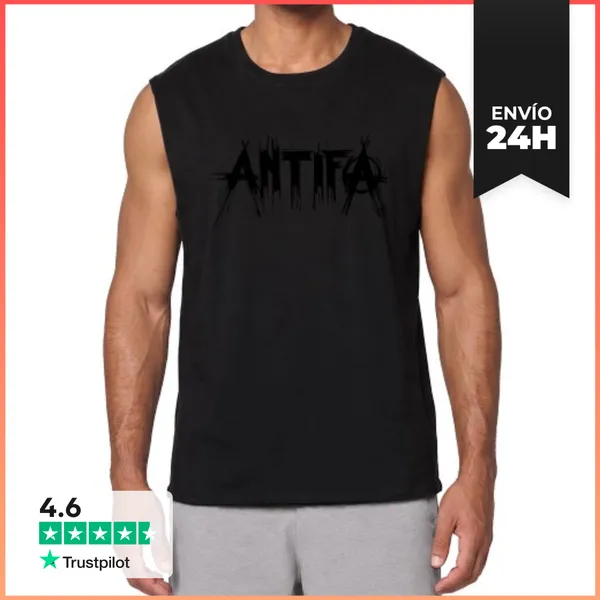 Camiseta Sin Mangas Antifa LaTostadora