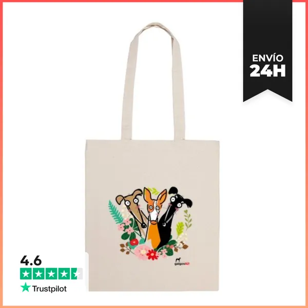 Bolsa De Tela Tres Galgos LaTostadora