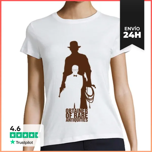 Camiseta Mujer Clásica Dr. Jones LaTostadora