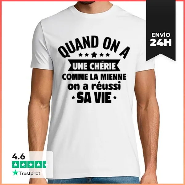 Camiseta Hombre Clásica Una Novia Como La Mia LaTostadora