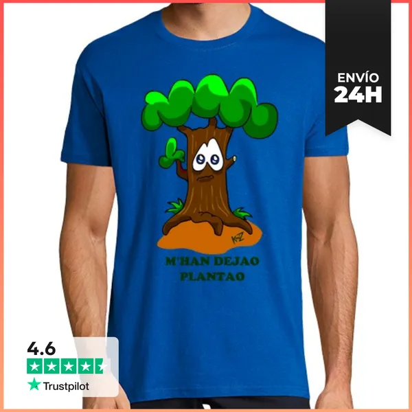 Camiseta Hombre Clásica Arbol LaTostadora