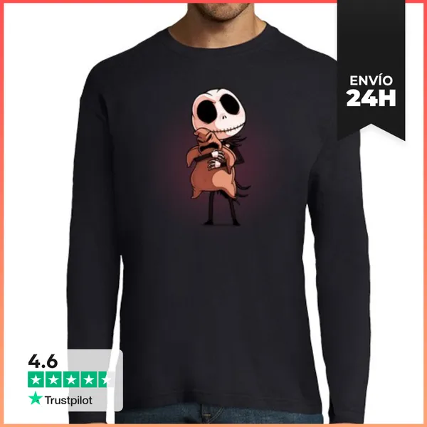 Camiseta Hombre Manga Larga Hombre Del Saco LaTostadora