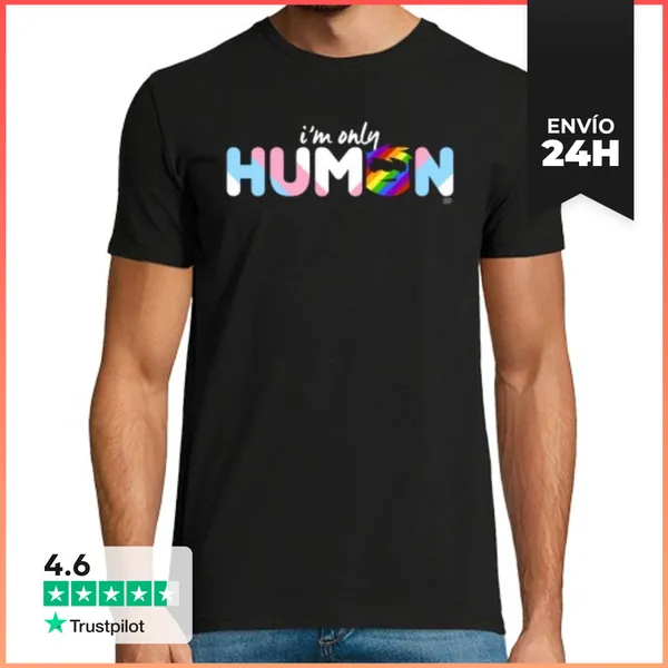 Camiseta Hombre Clásica HUMAN LaTostadora