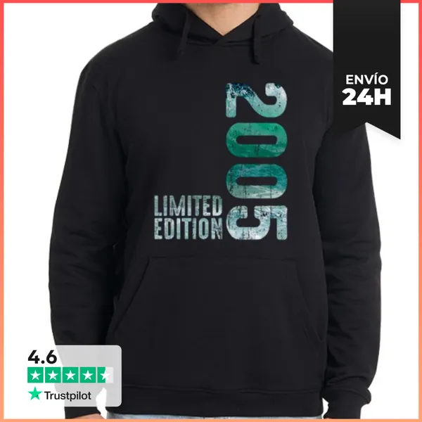 Sudadera Unisex Con Capucha Estética Retro 2005 Desde 2005 Año