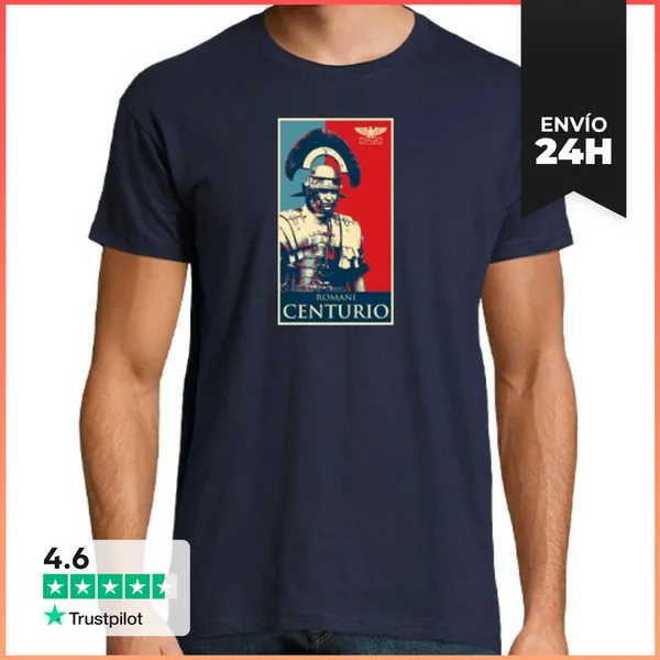 Camiseta Hombre Clásica Centurion Romano LaTostadora