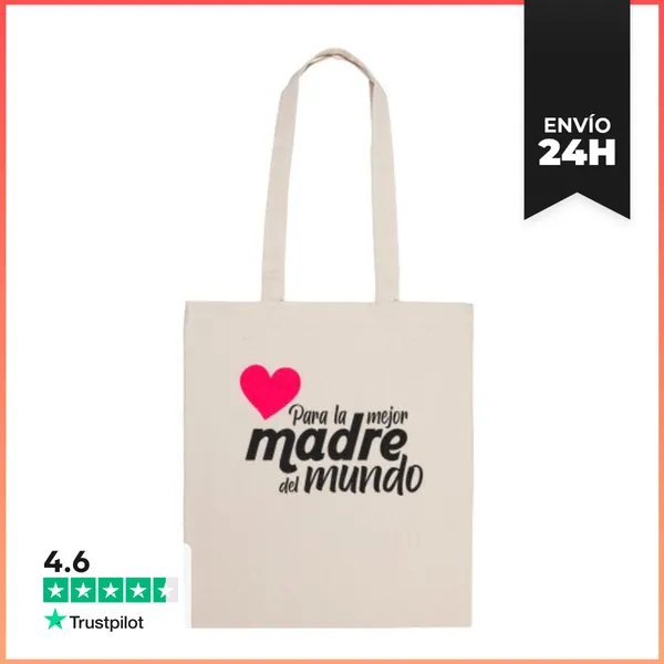 Bolsa De Tela Para La Mejor Madre Del Mundo LaTostadora