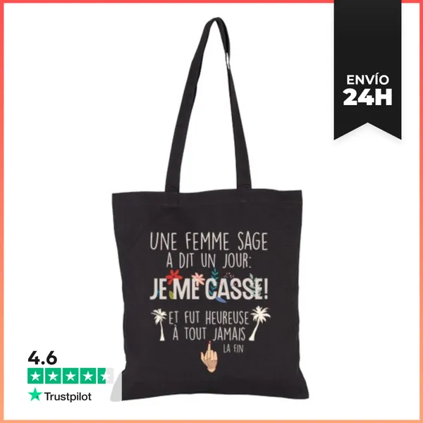 Bolsa De Tela Idea Salida Trabajo Colega Humor F LaTostadora