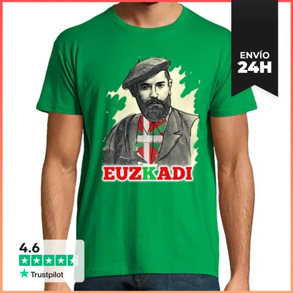 Camiseta Hombre Clásica EUZKADI LaTostadora
