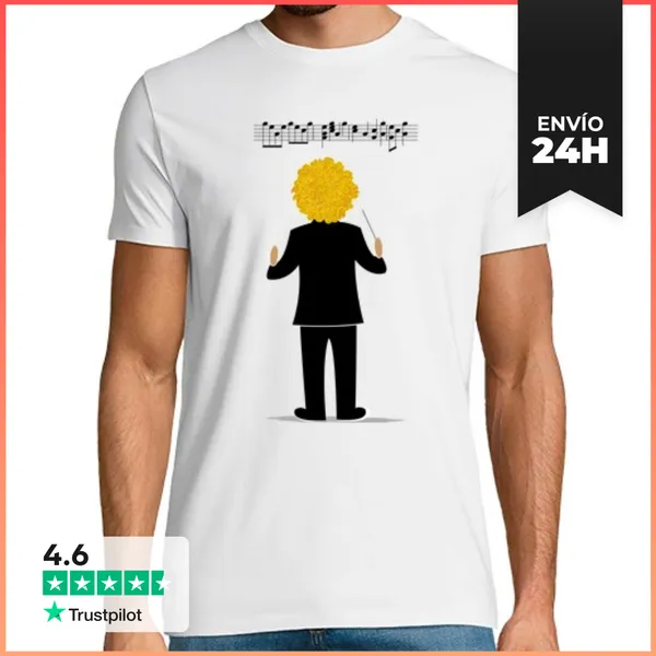 Camiseta Hombre Clásica Director De Orquesta LaTostadora