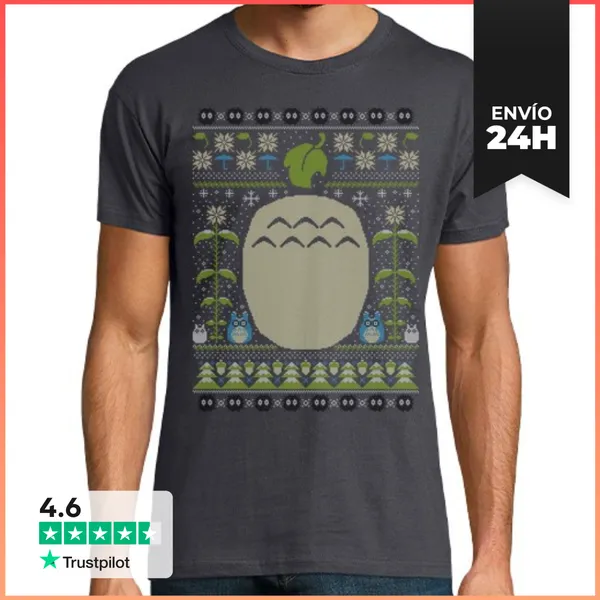 Camiseta Hombre Clásica Ugly Neighbor Sweater LaTostadora