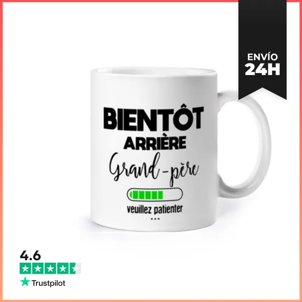 Taza Pronto Bisabuelo Por Favor Espera LaTostadora