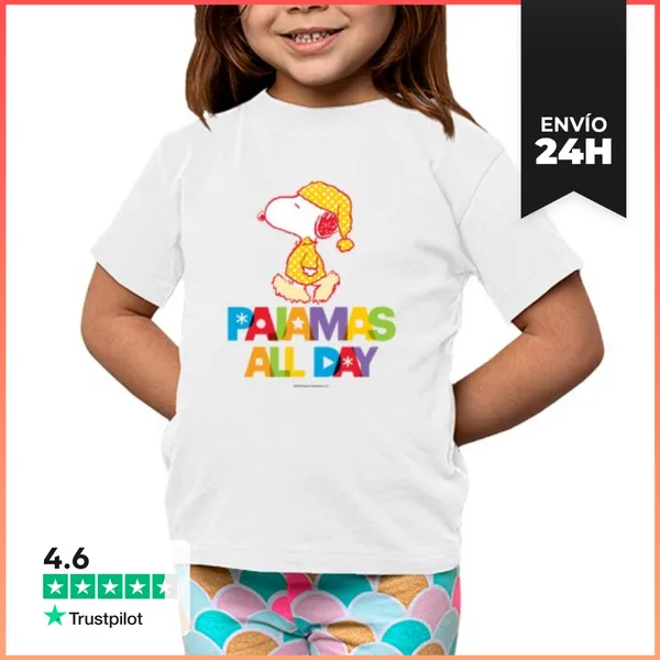 Camiseta Clásica Para Niños Pajamas All Day LaTostadora