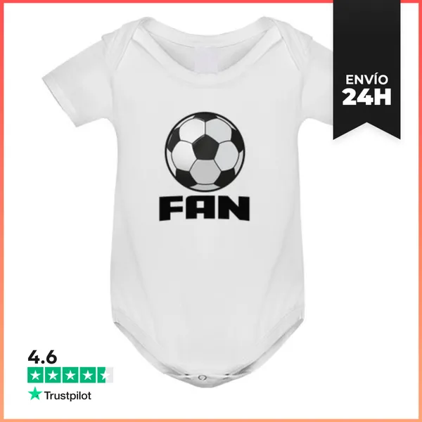 Body Bebé Aficionado Al Fútbol LaTostadora