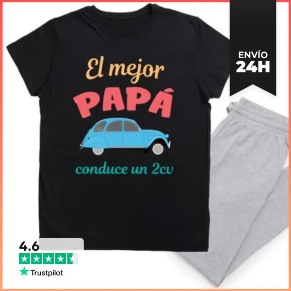 Pijama El Mejor Papá Conduce Un 2cv LaTostadora